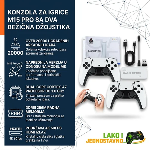 konzola za igrice m8 pro
